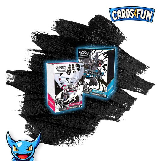 Pokemon TCG - KP10.5 Weiße Flammen/Schwarze Blitze Booster Bundle DE/EN