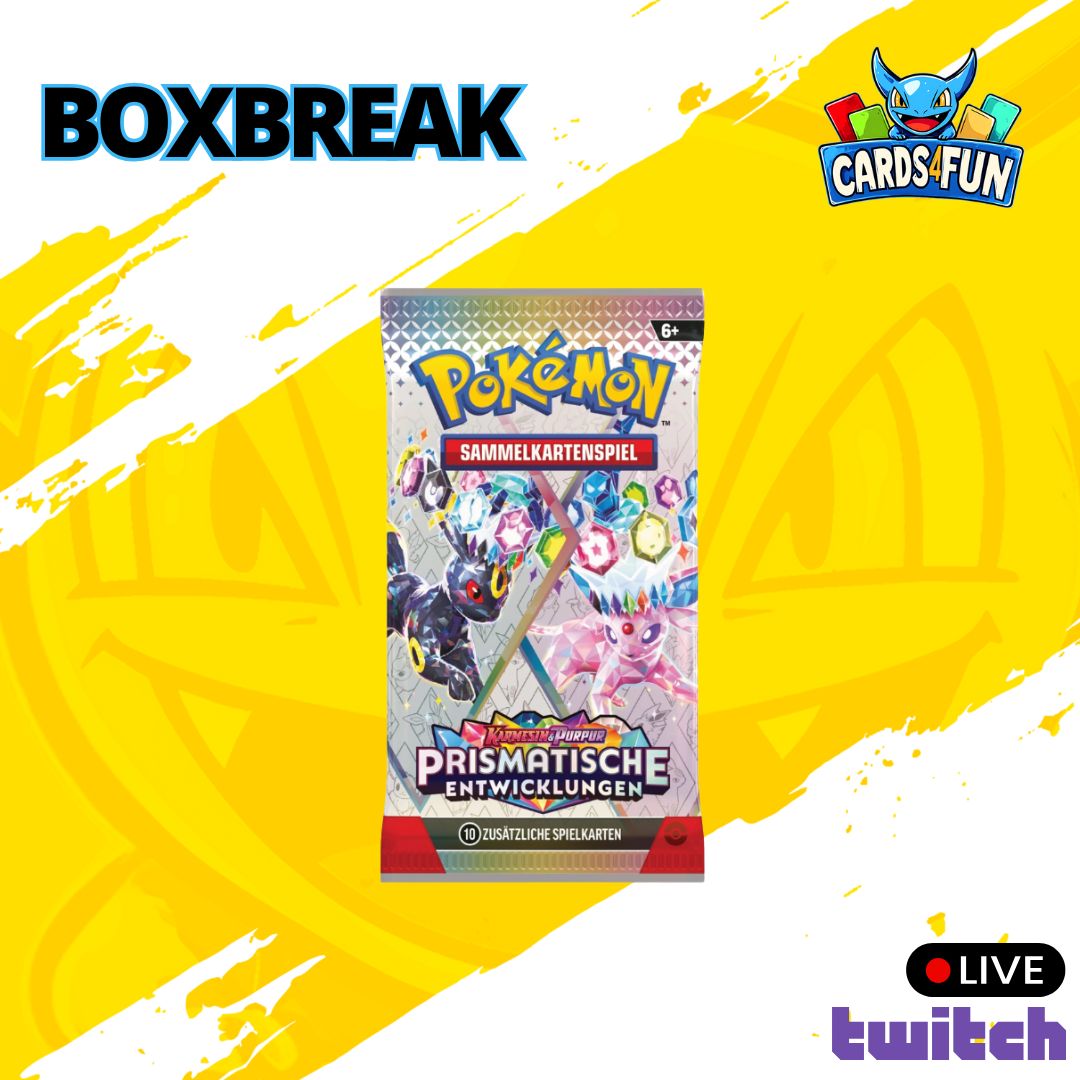 Cards4Fun - Pokémon TCG KP8.5 Prismatische Entwicklungen