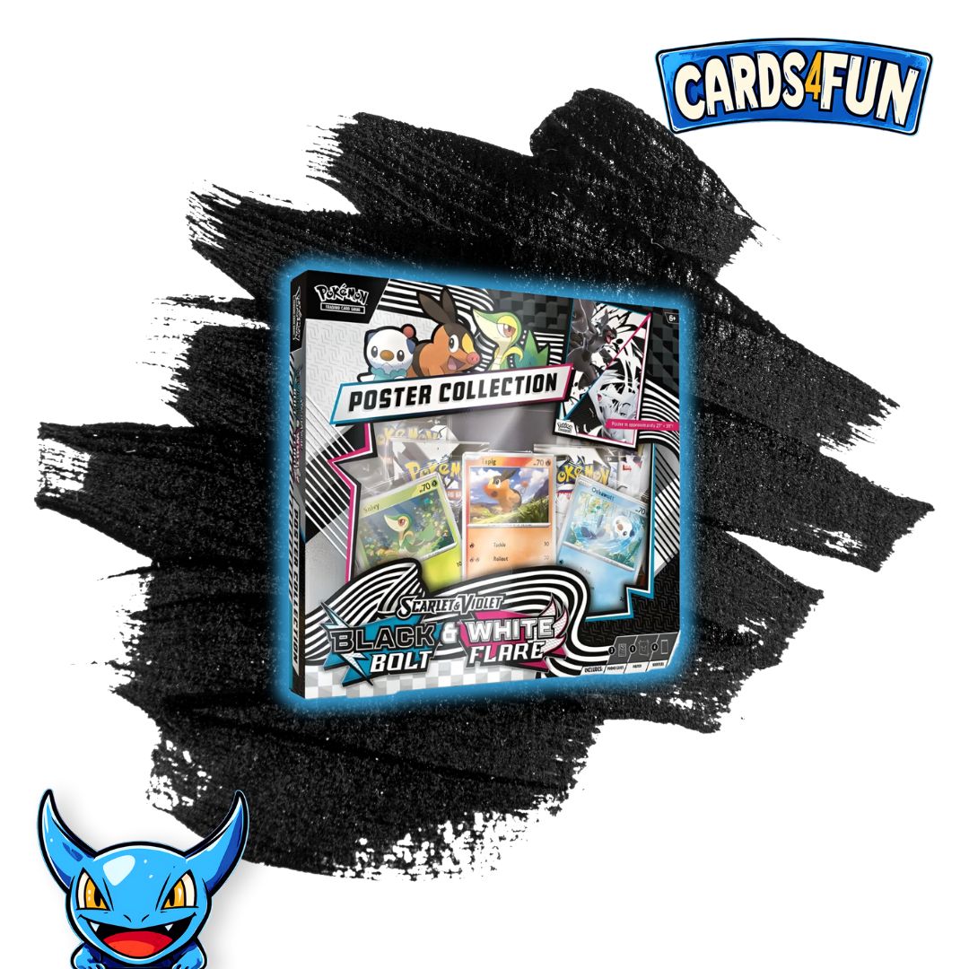 Pokémon TCG: Black Bolt & White Flare (SV10.5) - Unova Poster Collection