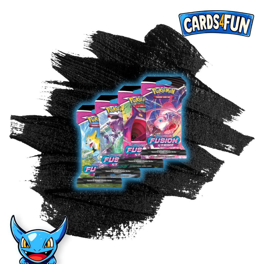 Pokmon TCG - Fusion Strike Sleeved Booster [EN| Cards4Fun Pokmon TCG - Fusion Strike Sleeved Booster [EN| Cards4Fun