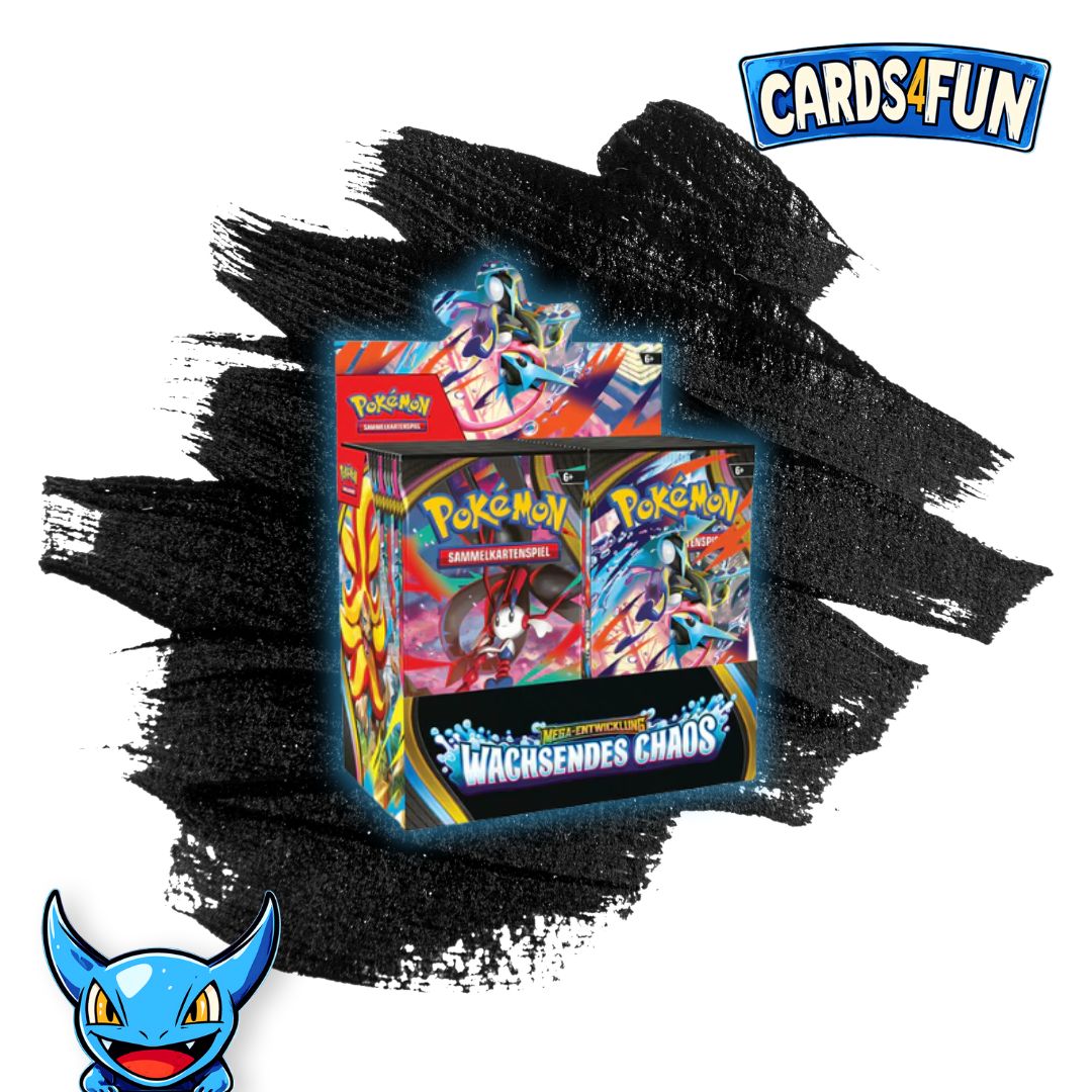 Pokémon TCG -  Mega Entwicklung Wachsendes Chaos Booster Display (Deutsch)