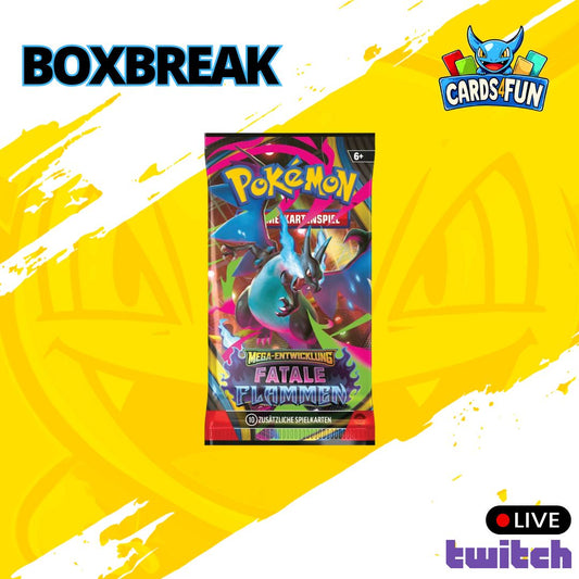 Cards4Fun Boxbreak: Pokémon TCG Fatale Flammen