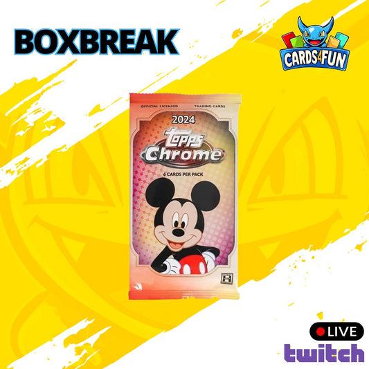 Topps Disney Chrome 2024 - Hobby Box Booster