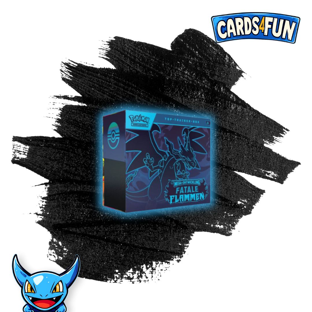 Pokémon TCG - Fatale Flammen Top Trainer Box DE